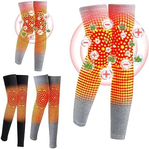 Radiofrequency Herbal Thermal Knee SupportMugwort Acupressure Shaping Knee Pads Men's Women's Joints and Elderly Heated Long Sleeves