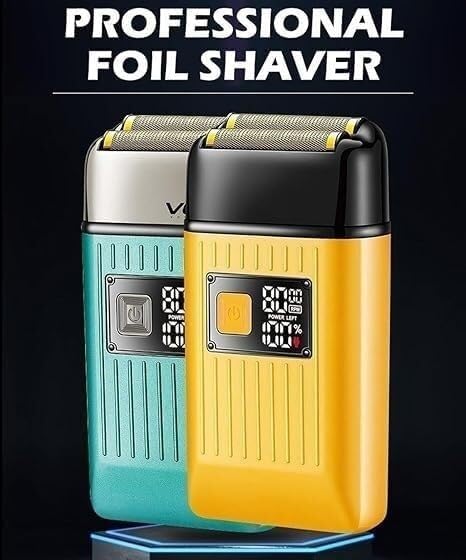 Electric Shavers for Bald Men Electric Shaver Professional Razor Beard Trimmer Shaving Machine Waterproof Rechargeable Foil Shaver