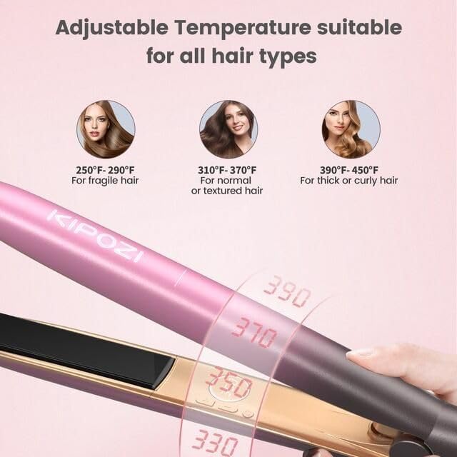 2-in-1 Hair Straightener &amp Curler