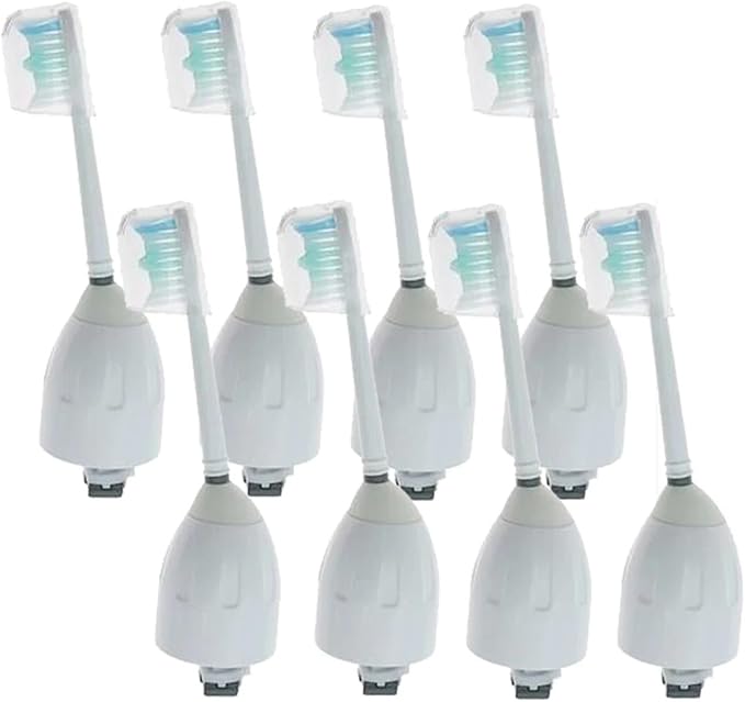 Compatible for Philips Sonicare 8PCS Replacement Brush Heads - E-Series Essence Elite Advance HX9500 HX5910 HX5300 HX9800