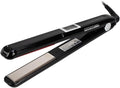 Straightening Wand Hair Flat Irons Ultrasonic Infrared Frizzy Recovers The Damaged Straightener Straightener(BlackEU)