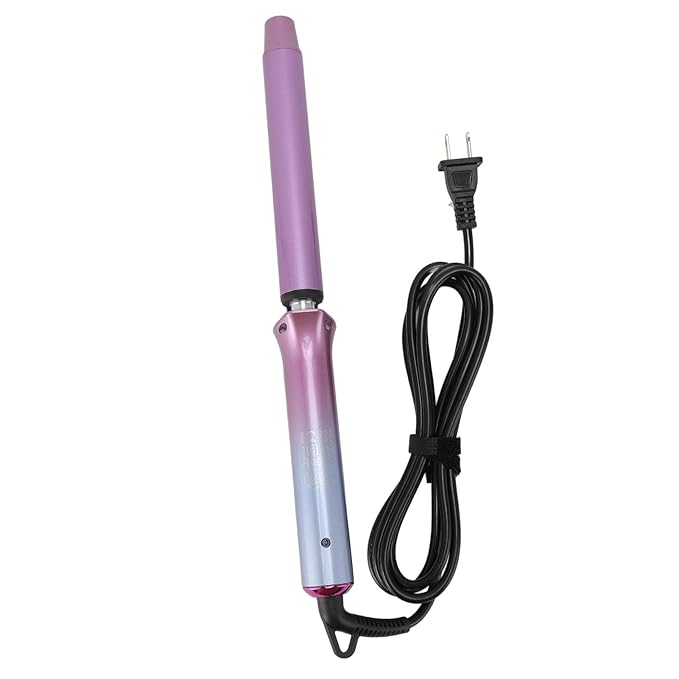 Professional Hair Curling Wand Anti Scald Head Rotatable Power Cord for Various Hairstyles 25mm