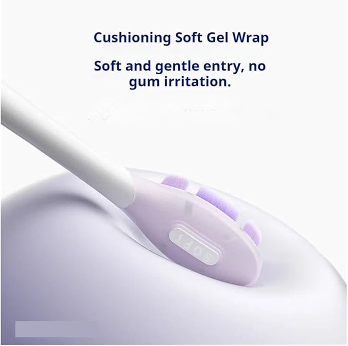 3/6PCS Electric Toothbrush Brush Head Compatible for Xiaomi Mijia Oscillation Heads Sonic Vibration Accessories Set(Clean Version)