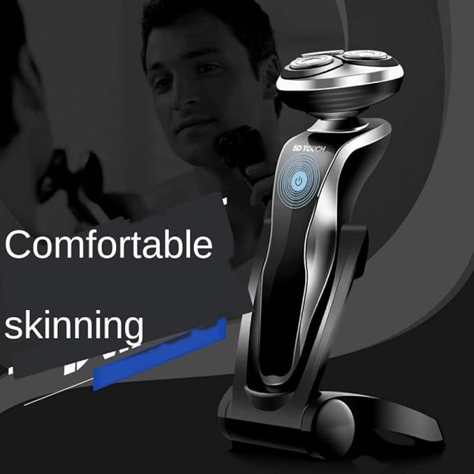 Electric Shavers for MenDry Wet Waterproof Mens Facial Shaver Portable Face Shaver Cordless Travel Fast Charging Waterproof Mens Electric Razor