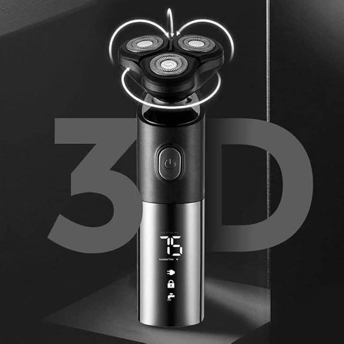 Electric Razor for Men's 3 Head Electric Shaver for Men 3D Electric Razor Waterproof Beard Trimmer Cutter for Men Shaving Machine Recharge LED Display