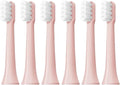 Compatible For Xiaomi Electric Toothbrush HeadCompatible For MijiaSonic T100 Replacement Brush Head MES603 Soft Bristle Universal(T100-PK-6Pcs)