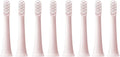 8PCS for T100 Replacement Brush Heads Electric Toothbrush(8Pink)