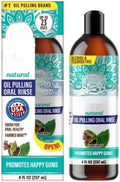 Oil Pulling with Cocomint Essential Oils &amp Vitamins D3EK2 - Natural Mouthwash - 8 fl oz