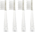 4 Pcs/Pack Replacement Brush HeadsCompatible for Seago SG-906/915SG-612/623/628/621/677C5/C6/C8/C9EK6/EK7/EK2(4 Pcs Transparent)
