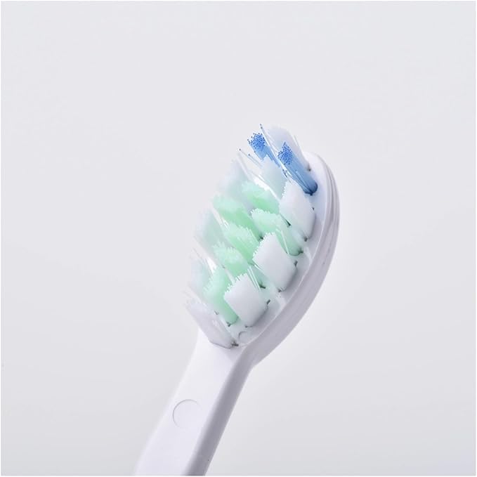 Compatible for Electric Cleaning Series Toothbrush Head Replacement Kit(WHITE-8PCS)