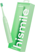 HISMILE Electric Toothbrush 3 Brushing Modes Smart Timer Rechargeable Electric Tooth Brush for Adults and Children Soft-Tapered Bristles Mode Memory (Green)