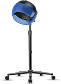 Hooded Hair Dryer 1500W Standing Hair Dryer with Time Settings Touch Controls and 3 Temperature Modes Height Adjustable Ionic Hooded Dryer Professional Hooded Dryer for Home or Salon Use