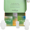 Organic Cotton Period Kit for Women &amp Teens Soft Hypoallergenic Menstrual Pads with Wings and Panty Liners Fragrance Free Sensitive Skin Friendly Feminine Hygiene (Bundle of 3)