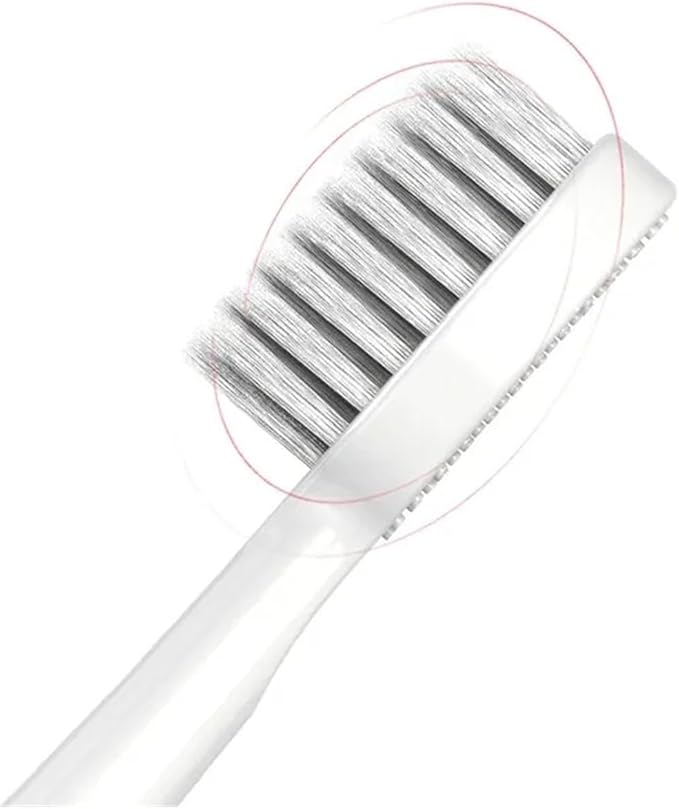 Replacement Toothbrush Heads Compatible for Jianpai JD002 Sonic Electric Soft Dupont Bristles Nozzles(4PCS)