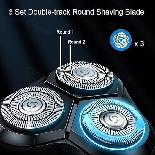 Electric Razor for Men Shaver for Men Electric Shaver Powerful Beard Shaving Machine Electric Razor Rechargeable Waterproof
