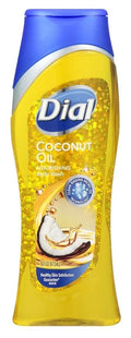 Dial Body Wash Coconut Oil 16 Ounce Nourishing (473ml) (Pack of 2)