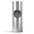 Zoom Wipes Stainless Steel Wipes Dispenser with Built-in Trash Bin – 36 Floor Stand Wipes Holder for Gyms Offices Homes – Sanitizing &amp Disinfecting Station Commercial Grade &amp Rustproof.