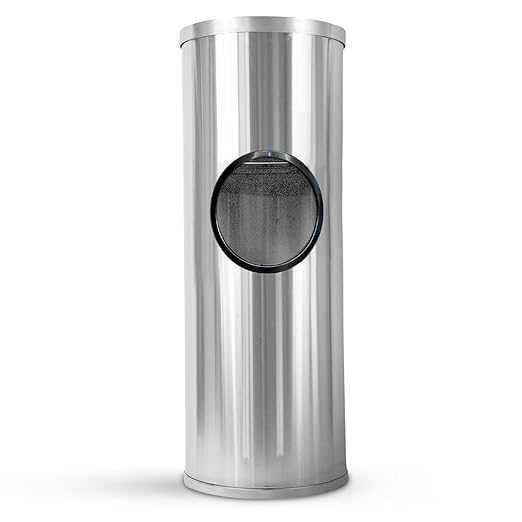 Zoom Wipes Stainless Steel Wipes Dispenser with Built-in Trash Bin – 36 Floor Stand Wipes Holder for Gyms Offices Homes – Sanitizing &amp Disinfecting Station Commercial Grade &amp Rustproof.