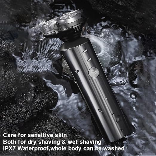 Electric Shavers for Men Electric Shaver Series Beard Machine Shaving 3 Head Razor for Man IPX7 Waterproof USB Rechargeable Beard Hair Trimmers