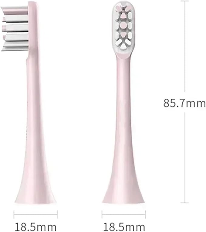 4/8 Pcs Replacement Toothbrush Heads Compatible for X3 Brush Head(4pink)