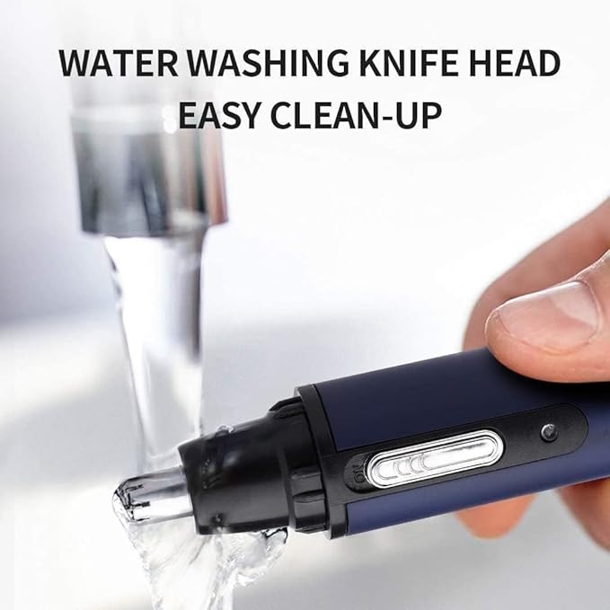 Hair Trimmer Portable USB Rechargeable Ear and Nose Hair Trimmer for Men and Women - Facial Hair Trimmer