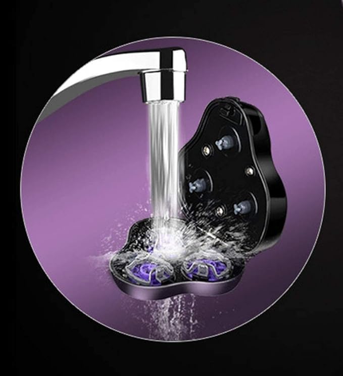 Electric Shaver for Men Rechargeable Waterproof Cordless Eletric Shaverswith Pop-up Beard Trimmer Wet/Dry Electric Shaver