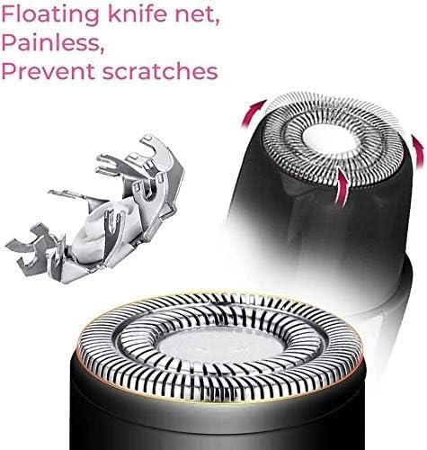Ear and Nose Hair Trimmer ClipperProfessional Painless Eyebrow and Facial Hair Trimmer for Men and Women Battery-Operated