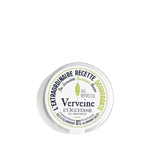 L'Occitane The Incredible Deodorant Recipe in Verbena 1.70 fl oz