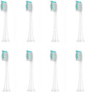 8Pcs Replacement Brush Heads Compatible for Philips Sonicare Clean HX3/HX6/HX9 Series Toothbrush(8Pcs White)