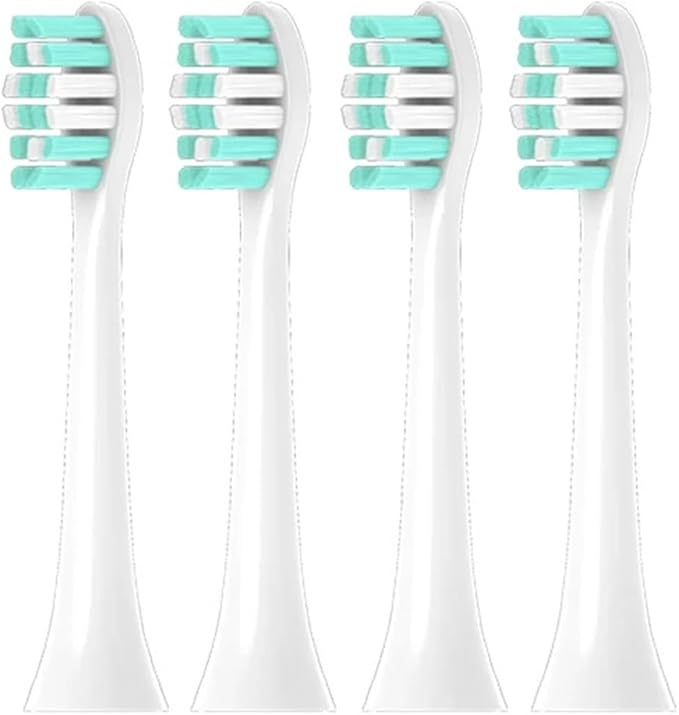 4/8/12/16PCS Compatible for Philips HX6021 Replacement Toothbrush Heads Sonic Electric Vacuum DuPon Soft Bristle Brush(PHILIPS-4pcs)