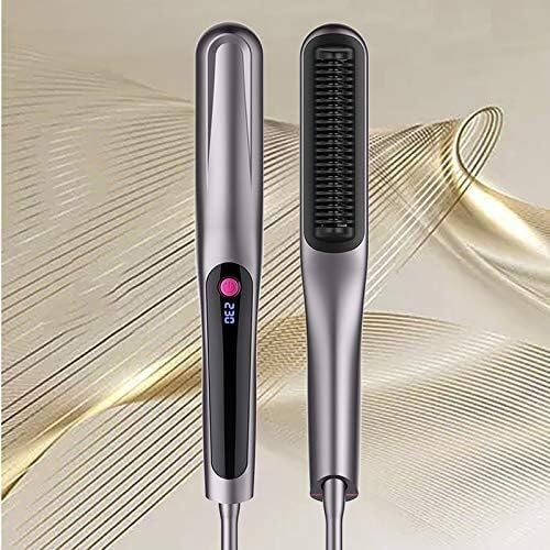 WJREGG Electric Hair Brushes Straight Comb Anti-Scald Straight Hair Comb Hot Comb Straightener Hair Straightener Brush