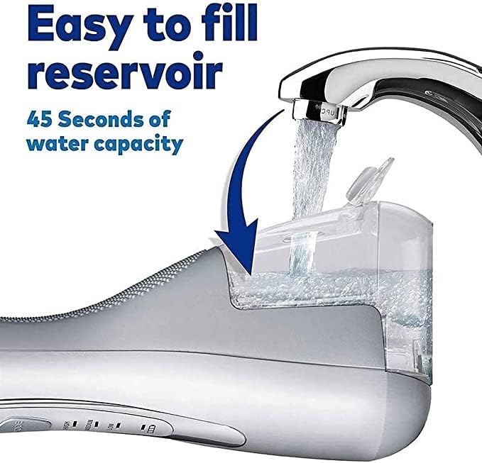 Water Flosser Professional for Dental Oral Irrigator Portable and Rechargeable IPX7Water Teeth Cleaner Picks for Home Travel