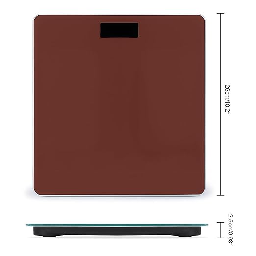 Women's Digital Bathroom Weighing Scale Automatic Switch Energy Saving Scale Smart Scale for Body Weight Red