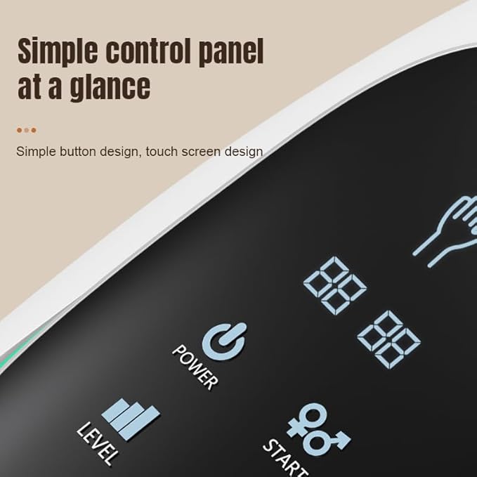 Hand Massager for Arthritis and Carpal Tunnel Relief Cordless Hand Massager with Heat and Compression Gifts for Women/MenBlack (Black)