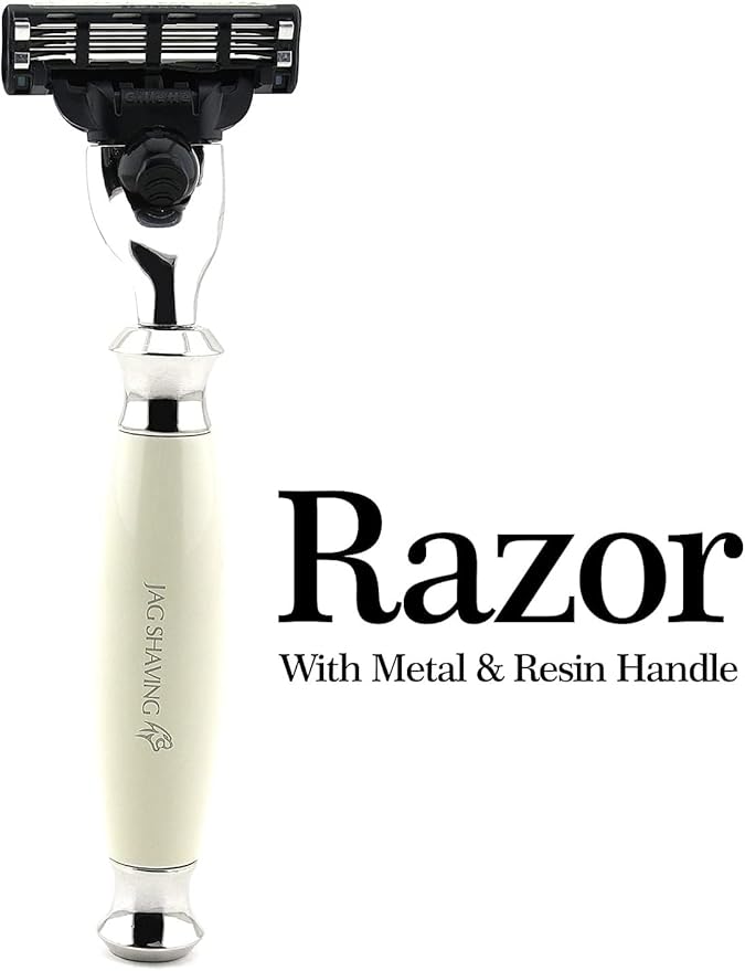 3 Edge Razor with Thorough and Durable Razor Blade for Men with 3 Anti Friction Blades