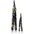 ISO Beauty ISOTTSBT-226 Black Dragon Tattoo Duo 1.25' &amp 0.5' 100% Ceramic Ultra-Smooth Flat Iron Set - Black Tattoo