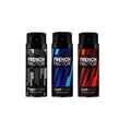 VIVA Body Spray Deodorant Combo Pack For Men Lust Red Lust Blue &amp Fugo Black Long-Lasting Fragrance Everyday Use Deo 150ml (Pack Of 3).