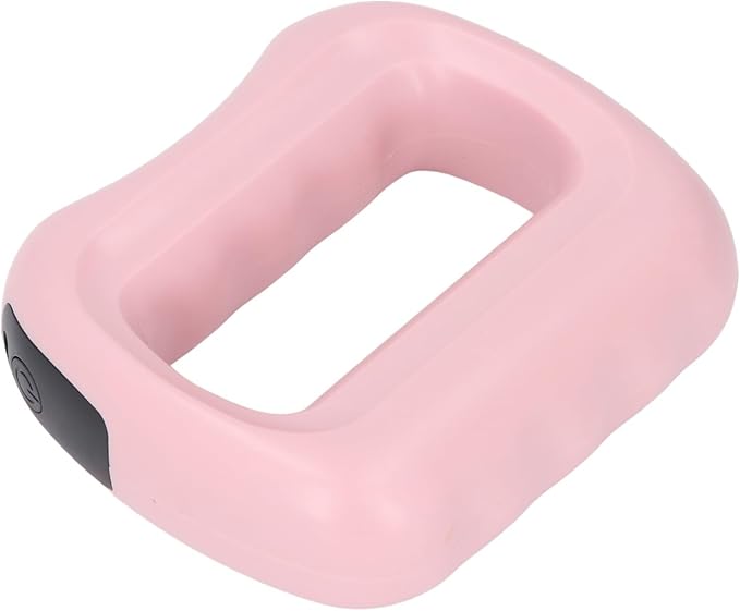 ZJchao Wearable Electric Body Massager Ring Muscle Recovery Electric Body Massager Ring Deep Tissue Vibrations with Portable Design enhances Recovery and Well Being (Pink)