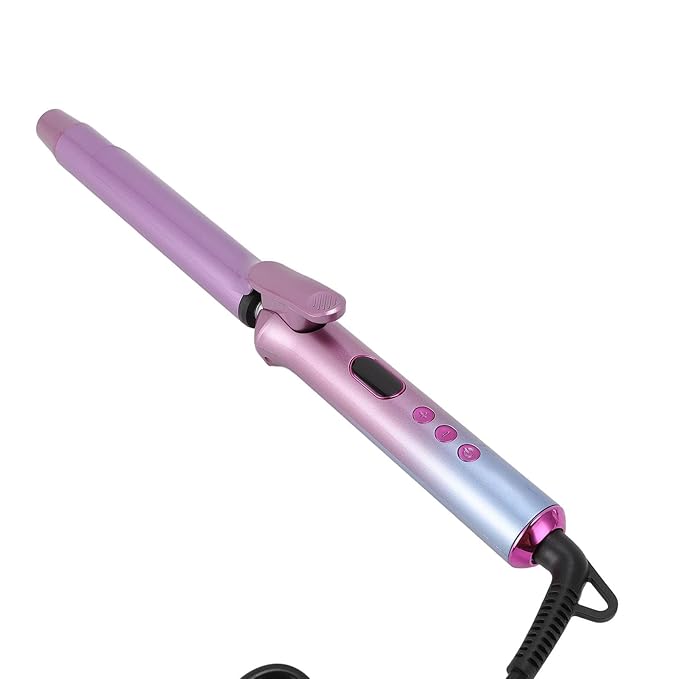 Professional Hair Curling Wand Anti Scald Head Rotatable Power Cord for Various Hairstyles 25mm