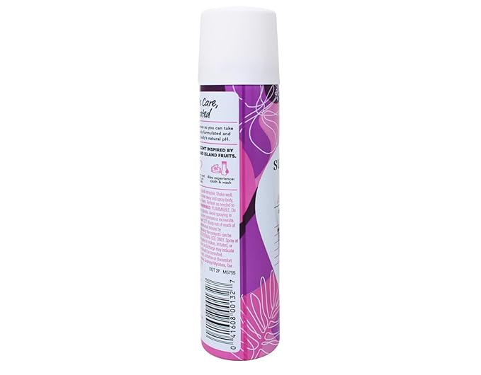 Summer's Eve Feminine Deodorant Spray Island Splash 2 oz (Pack of 8)