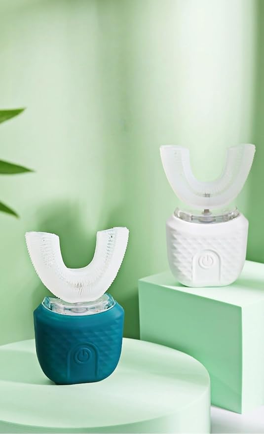 Adult U-Shaped Electric Toothbrush Sound Wave Soft bristled Male and Female Teeth Beauty Device Full Body Washing and Charging Automatic timed Teeth Cleaner