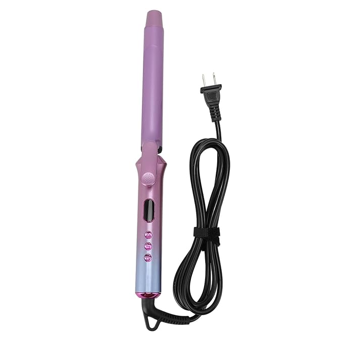 Professional Hair Curling Wand Anti Scald Head Rotatable Power Cord for Various Hairstyles 25mm