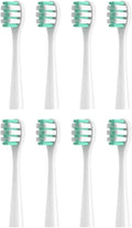 Toothbrush Replacement Heads Compatible for MT1 4/8/16pcs(8pcs White)