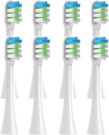8PCSSuitable Compatible for Sense Electric Toothbrush Heads(White)