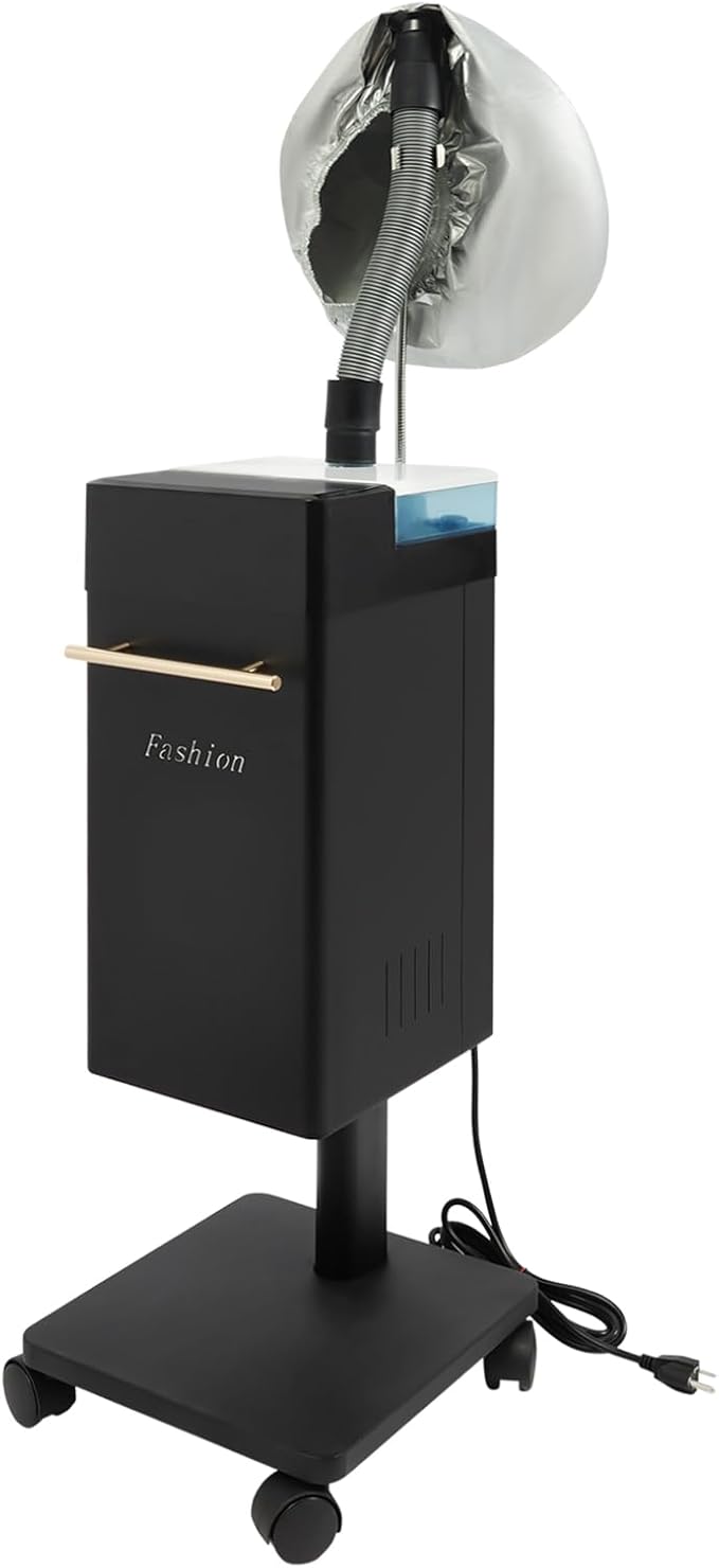 Professional Standing Hair Steamer Multi-Function Hair Care Equipment Nano Hair Steamer Anion Hair Dyeing Machine for Hairdressing Care Hair Repair Professional Salon Spa Equipment