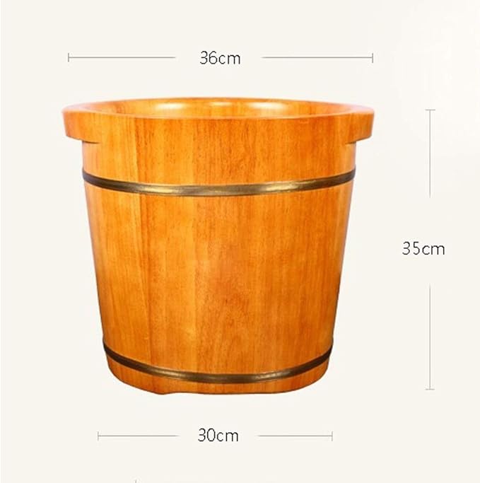 Katzowen Household Foot Tub Non-Automatic Massage Basin Soaking Foot Spa Foot Bucket (Color : D)