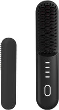 Straightener Brush | Fast Heating Anti-Scald Comb - Hair Straightener Comb Hot Styler - for Long Short Curling Straightening Women Girls Home Travel Outdoor