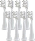 8PCS Toothbrush Replacement Heads for Xiaomi Mijia T100 Mi Smart Electric Head(8 White-Standard)