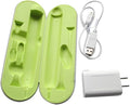 Travel Charger Case w/AC Charer+USB Cable 2023 New HX9210 HX9200 Replacement for Philips Sonicare DiamondClean HX9340 HX9350 HX9382/HX9342/HX939L Toothbrushes(Gray-Green)