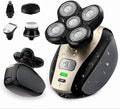 4D – 360 Head Shaver. 5-in-1 Electric Head Shavers. (Silver)